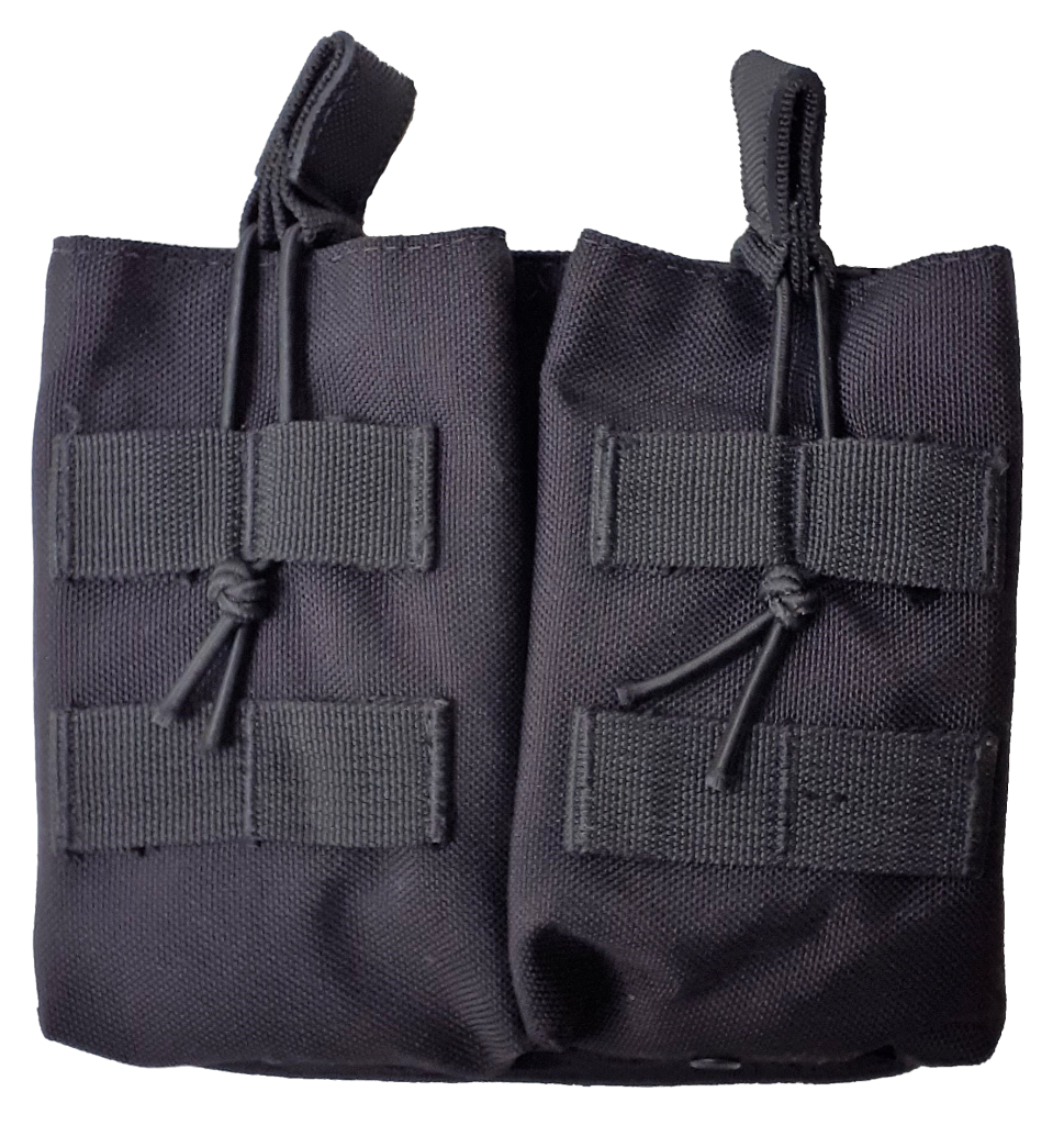 Porta carregador duplo de Fuzil 556 / 762 Modular em Cordura 1000